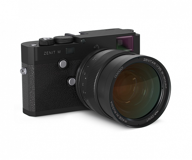Zenit-M Rangefinder Digital Camera and 35mm f/1.0 Lens Kit