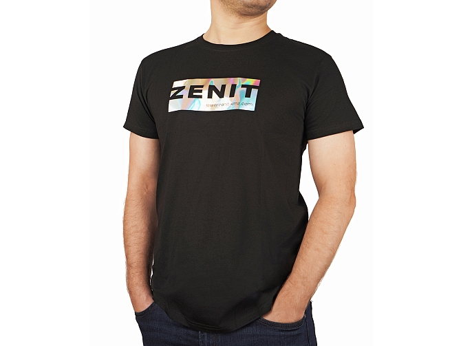 Футболка с логотипом ZENIT (черная)